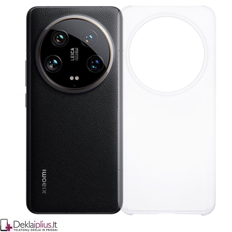 Silikoninis ploniausias dėklas - be spalvis (Xiaomi 14 Ultra) Silikoninis ploniausias dėklas - be spalvis (Xiaomi 14 Ultra)